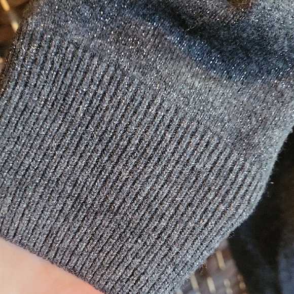 Lacoste Black Sparkle Sweater - Picture 6 of 7